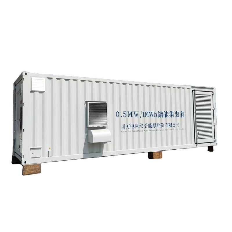 500KW 1mw ระบบเก็บแบตเตอรี่ลิทธิียมกลางแจ้ง พลังงานพลังงานแสงอาทิตย์ พลังงานลม ไฮบริดอินเวอร์เตอร์ โรงไฟฟ้าไมโครกรีด สําหรับ Ind