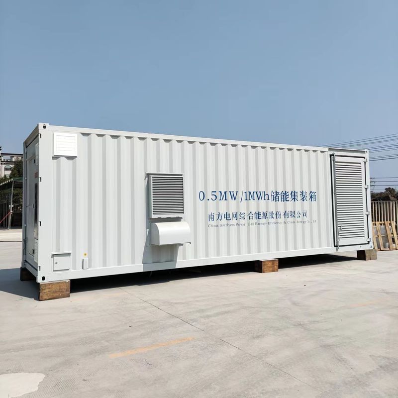 500KW 1mw ระบบเก็บแบตเตอรี่ลิทธิียมกลางแจ้ง พลังงานพลังงานแสงอาทิตย์ พลังงานลม ไฮบริดอินเวอร์เตอร์ โรงไฟฟ้าไมโครกรีด สําหรับ Ind
