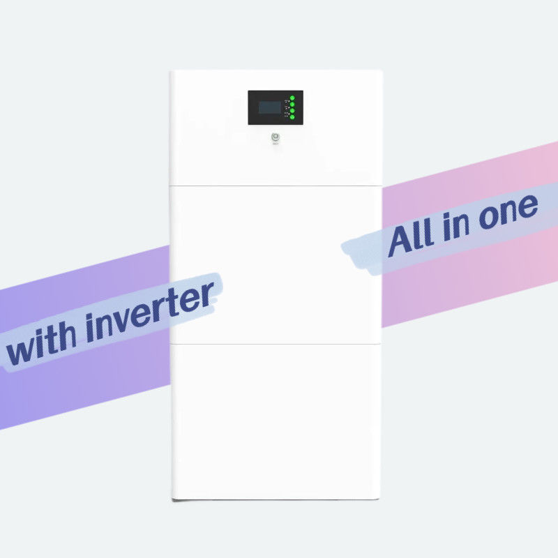 All In One ระบบเก็บแบตเตอรี่ลิตியம் 5 ~ 10 KWh ((ออฟเกรดอินเวอร์เตอร์ + แบตเตอรี่เก็บ)