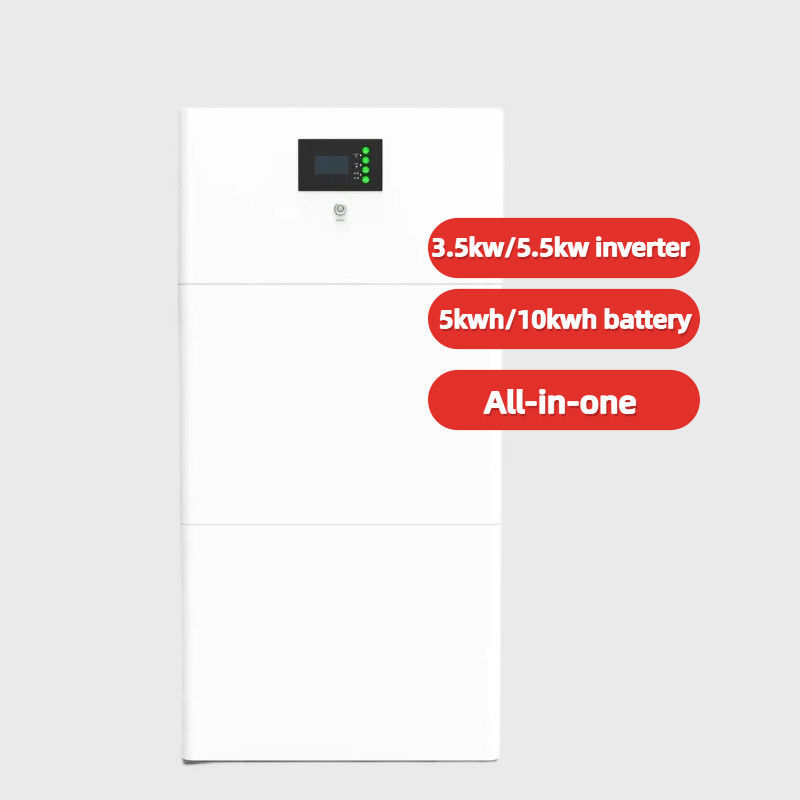 IP64 Off Grid ระบบเก็บแบตเตอรี่ลิตিয়াম คลื่นไซน์บริสุทธิ์สําหรับ Inverter