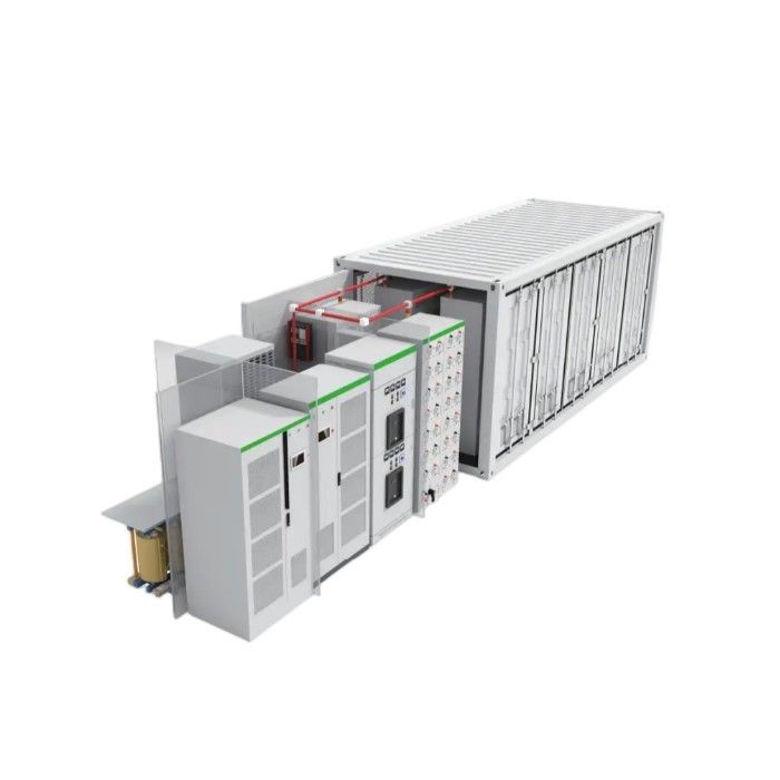 ESS 10 ปี ระยะเวลาใช้งาน แบตเตอรี่ภายนอก 1MWh 5MWh 10MWh 20ft 40ft ถัง แบตเตอรี่แสงอาทิตย์ ระบบเก็บพลังงาน
