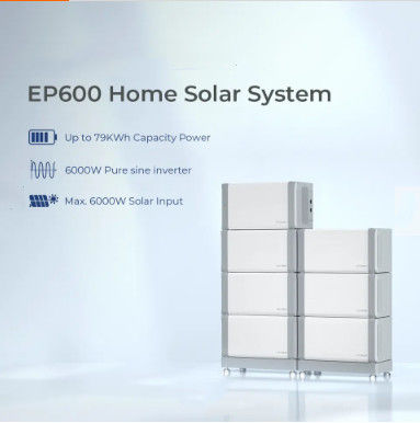 ระบบเก็บแบตเตอรี่ที่มั่นคงในบ้าน มัลติสเซน, 5KW-40KW ระบบเก็บไฟฟ้าสําหรับบ้าน