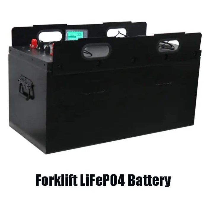 แบตเตอรี่ไอออนลิตียมวงจรลึกที่กําหนดเอง พลังงานสูง 24V 48V 300Ah LiFePO4 แบตเตอรี่รถยก