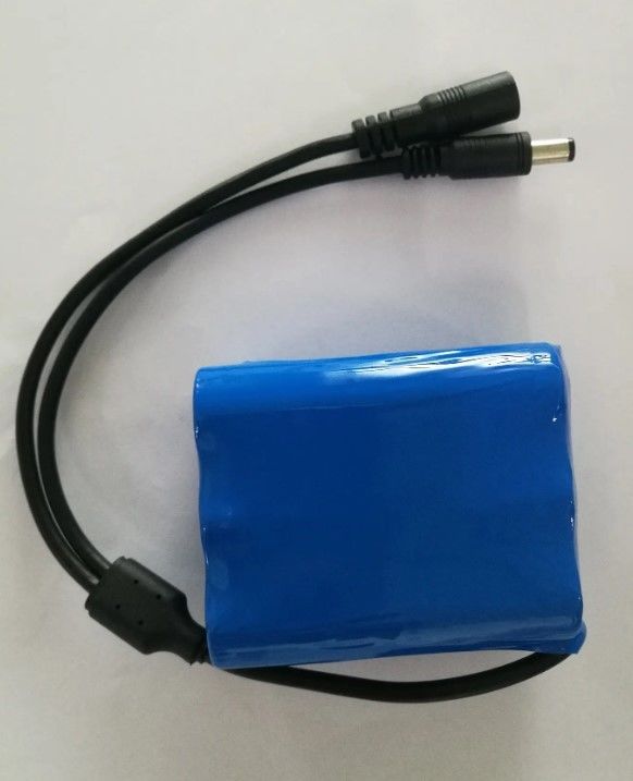 11.1V / 12V 2600mAh 18650 แบตเตอรี่ลิเดียม แพ็ค IEC62133 แบตเตอรี่หุ่นยนต์สูบล้างอุปกรณ์การแพทย์