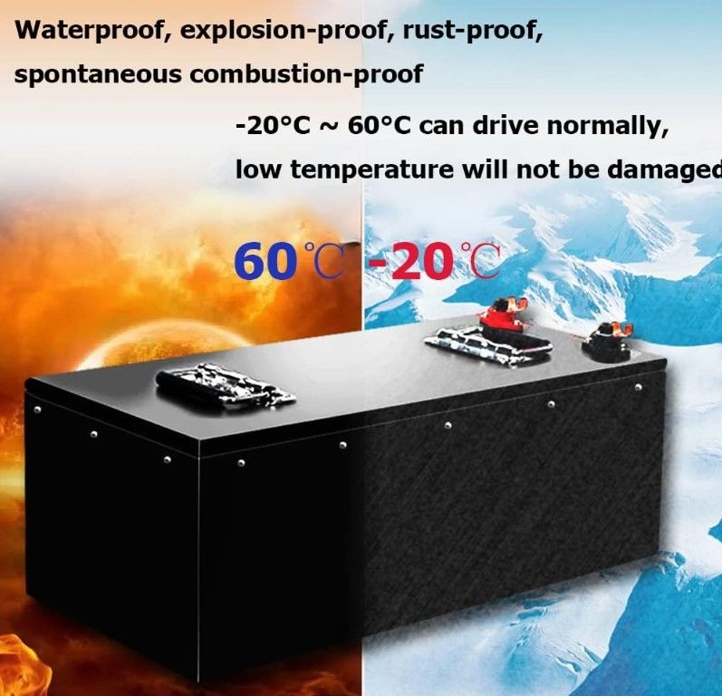 48V 100Ah LiFePO4 แบตเตอรี่ลิธีียม 3000+ วงจรลึก พร้อมพลังงานสํารอง BMS สําหรับรถไฟฟ้า E Tricycle