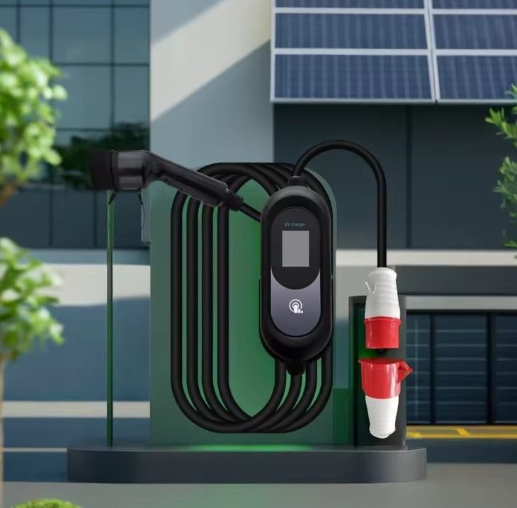 Smart Fast Weatherproof Outdoor Portable EV Car AC Charging Stack พร้อมแบตเตอรี่ สถานีชาร์จติดผนัง ฟรีสแตนดี้